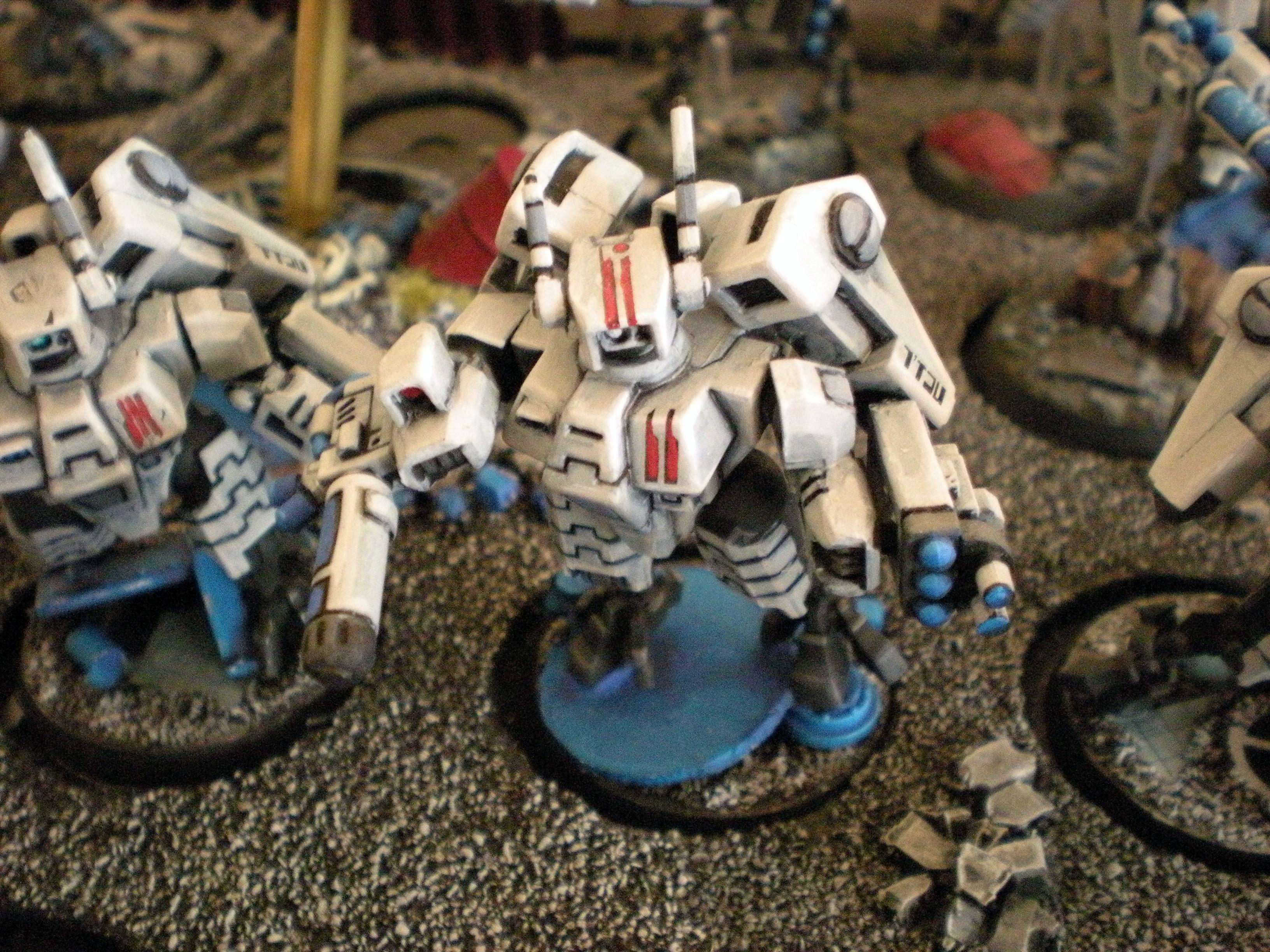 Conversion Crisis Battlesuit Tau Warhammer 40000 Tau Butterfly